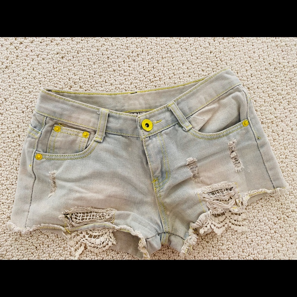 Jean shorts